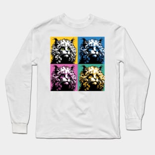 LaPerm Pop Art - Cat Lovers Long Sleeve T-Shirt